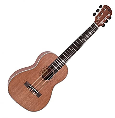Akustische Sapele-Gitarre von Gear4music Gitarre-Ukulele-Hybrid