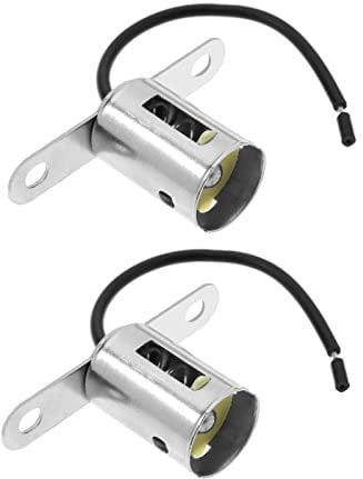 2 Stück 1156 BA15S Sockel Adapter Ersatz Lampenhalter Adapter 1156 Blinker Licht Kabelbaum Stecker für P 21W / R10W / R5W Gewinde