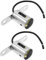2 Stück 1156 BA15S Sockel Adapter Ersatz Lampenhalter Adapter 1156 Blinker Licht Kabelbaum Stecker für P 21W / R10W / R5W Gewinde