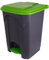 Bayersan Waste Bins Kitchen Plastic Pedal Bin | Recycling Dustbin | Garbage Trash Can With Lid | Office Dust Bin | Indoor Recycling Bins (45L, Green)