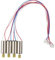 ZYGY 4PCS Motor für E88 E88PRO E88MAX E525 E99 E99PRO P1 P5PRO K3 S1 P8 RC Drohnenmotor E88 Vierachs Flugzeug vorwärts und rückwärts Motorteile