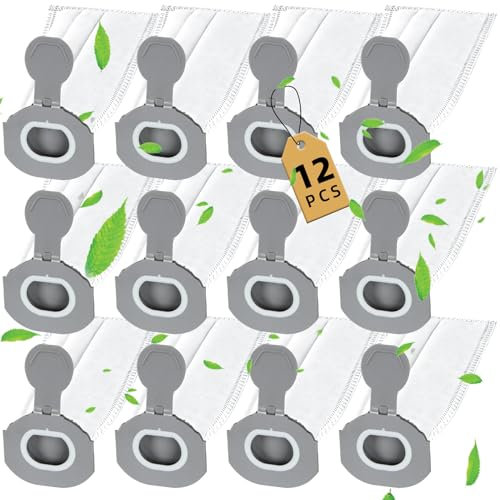 KYEAid 12 Stück FP7 Staubsaugerbeutel für Vorwerk Kobold VK7 Akku Staubsauger, 2.5L Große Kapazität Premium Filtertüten Handstaubsauger Ersatzteile Zubehör