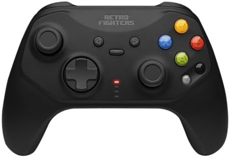 Retro Fighters Hunter Wireless 2.4G Controller for Original Xbox, PC & Switch - Black