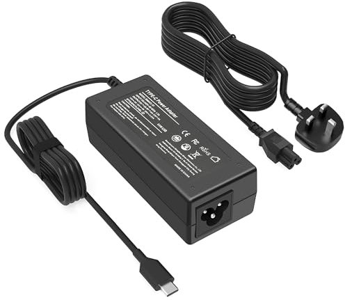 Universal Chromebook Charger USB C for Hp 65W 45W USB-C Laptop Charger,Replacement for Lenovo Thinkpad/Yoga,Dell Chromebook 3100,Latitude 5420,Samsung,Asus,Acer,Google Series Type C Power Cord