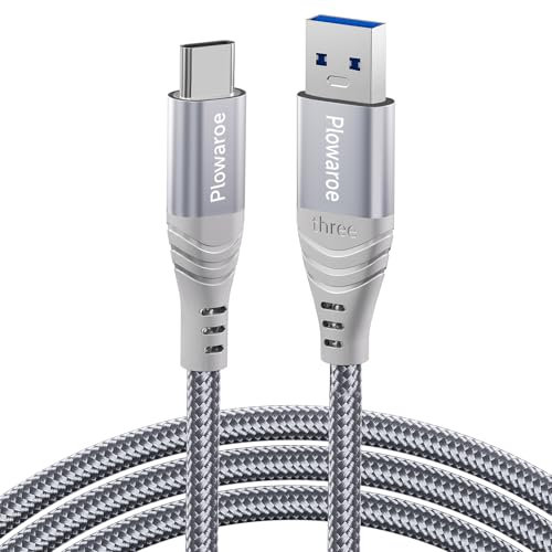 USB C Kabel 2M USB C Ladekabel, USB 3.0 & QC 3.0 Schnellladekabel USB C Ladekabel, Datenkabel USB-C Kompatibel für iPhone 15 Pro Max, Samsung Galaxy S24 S23 S22 S21 S20 Note 10, Huawei P60