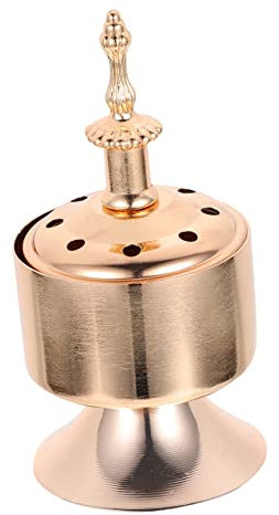 ULDIGI Modern Iron Censer Holder Bakhoor Burners Incense Burner Decorative Home Censer for Therapy