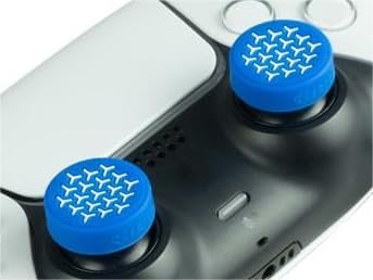 FRTEC – Grips para PS5 Joystick, Silicona Thumbsticks PS5, Agarre para el Pulgar, Accesorios para Mando, PS5, Protección y Rendimiento