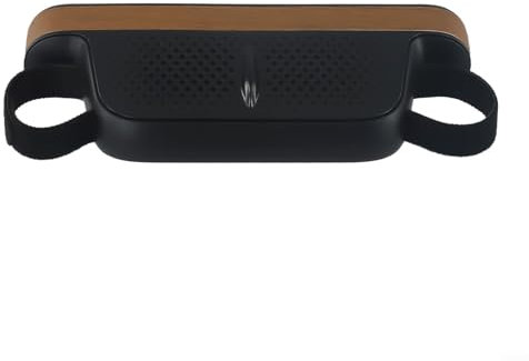 Ventilatore USB silenzioso per auto per sedile posteriore, soluzione per il flusso d'aria per SUV, berline e camper (venature del legno)