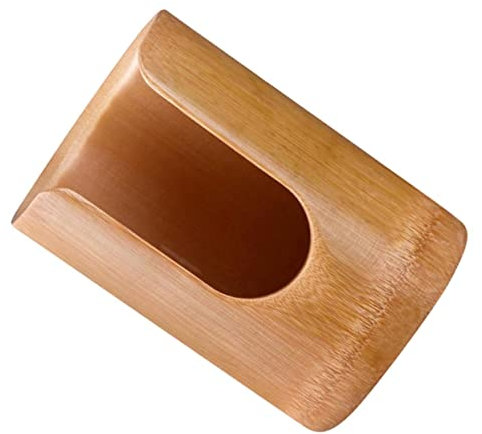 COLLBATH 1 Pz. Contenitore Per Tazze Da Tè Organizzatore Di Tazze Da Tè Titolare Tazza Portabicchieri Bambù