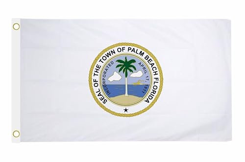 U24 Flagge Fahne Palm Beach Town (Florida) Hissflagge 90 x 150 cm