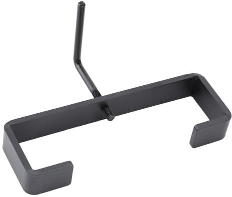 Heavy Duty Carbon Steel Concrete Post Clips Bracket, Erosion Resistant Birdhouse Mailbox Hanger for 4 Inch Posts, Easy Installation with L Bolts, Hanging Options for Planters