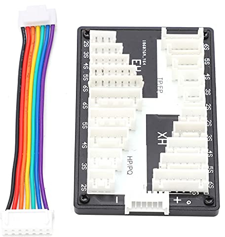Cufaee Battery Parallel Charge Board, Battery Balance Charge Board, Charger Expansion Adapter Converter for TP FP JST XH PQ EH