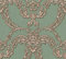 Architects Paper Vliestapete Luxury Classics Tapete mit Ornamenten barock 10,05 m x 0,53 m braun grün metallic Made in Germany 347773 34777-3