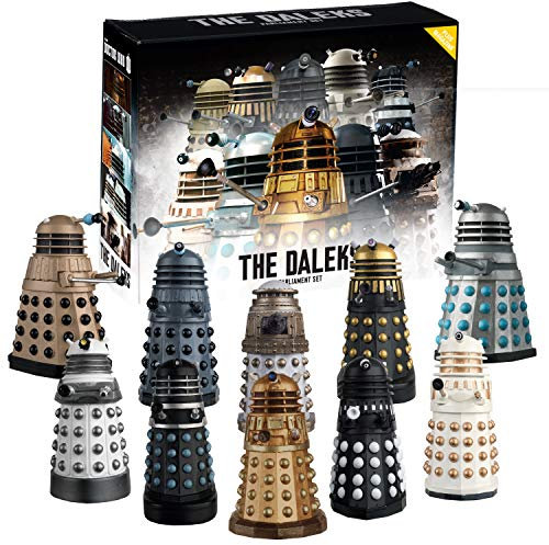 Eaglemoss Collections Doctor Who – Lot de 10 Figurines du Parlement Dalek – Collection de Figurines Doctor Who