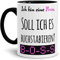 Tassendruck Spruch-Tasse so buchstabiert Man Frau Innen & Henkel Schwarz - Mug/Cup/Becher/Lustig/Witzig/Kollege/Arbeit/Paare/Partner/Geschenk-Idee/Fun/Beste Qualität - 25 Jahre Erfahrung