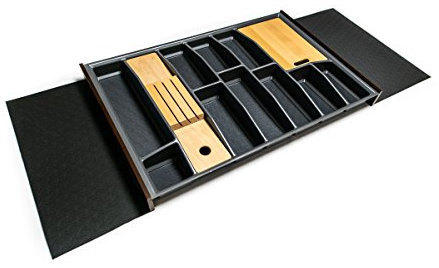 Generic Lana Solution Besteckeinsatz für 90 er bis 120 er Besteckeinsatz,473,5 mm x 710 mm, anthrazit