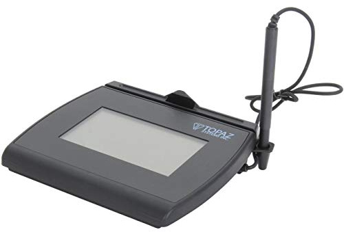Topaz T-LBK755-BHSB-R SignatureGem LCD 4x3 Signature Capture Pad (Renewed)