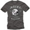 Mücke 63 - Herren T-Shirt - Football Helm Spencer Tracy Dunkelgrau XXL