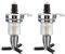Gaetooely 2 StüCke 45Ml/ 1.5Oz Bar Butler Wand Montage Ersatz DüSe Shot Dispenser für Drehbaren Liquor Caddy Flaschen Halter