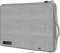 iSOUL 14-15.6 inch Shock Resistant Laptop Sleeve Case Briefcase Bag [Accessory Pocket] Compatible for Laptop Waterproof Case Cover for MacBook Pro/Surface Book/XPS 15 /Chromebook/HP/Lenovo Grey