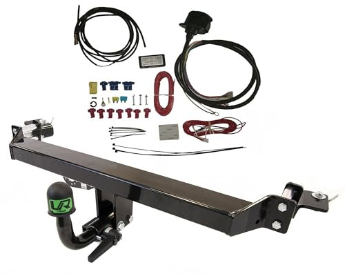 Umbra Rimorchi Horizontale abnehmbare Anhängerkupplung und 13P C2 Verkabelung kompatibel mit Opel Corsa C 28047