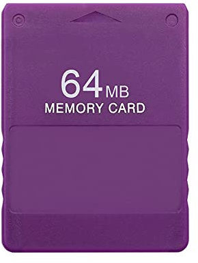 XHSESA Professional 64MB Memory Card with FMCB Function for PS2 Game Console Accessories (Purple)
