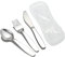 VANRA 3 Pieces Children Fork Spoon Knife Set with Travel Case for Lunch Box, 18/8 Stainless Steel Kids Silverware Flatware Set Kids Utensil Set for School (Fork Spoon Knife)