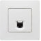 LEGRAND Toma para datos RJ45 categoria 5 de la gama Niloé monoblock, mecanismo completo, color blanco, 396444