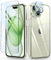 FNTCASE Defender Clear iPhone 15 Case with Camera Lens Protector - Drop Protection, Anti Yellowing, Shockproof - 6.1 Inch - Clear