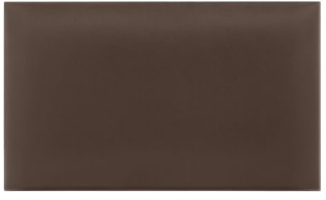 DecoNest Wandkissen, Wandpolsterung, Wanddekoration, Bettkopfteil, 3D-gepolstertes Wandpaneel 60 x 40 cm Braun
