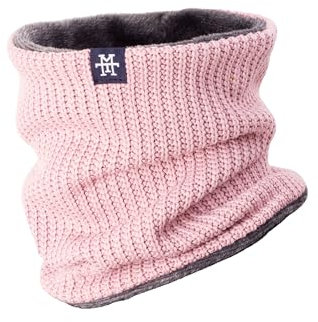 Manufaktur13 Knit Neckwarmer - Halstuch,Schlauchschal, Fleeceschal, Multifunktionsschal, Schal für Damen und Herren, Winddicht, Outdoor (Rose)