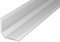 (12,93EUR/m) NALine Abschlussprofil | 19 x 19 x 1500 mm | silber eloxiert | Innenwinkel Treppenbelag | Bodentiefe Fenster oder Balkon Abschluss | Sockelprofil | Wandabschlussleiste