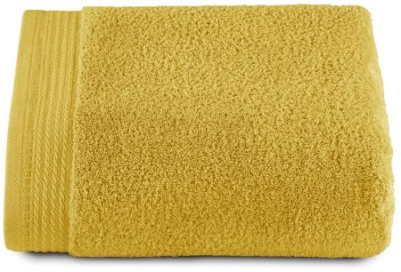 Top Towel - Premium - Grandes Serviettes de Bain - Serviettes de Bain - 1 Serviettes de Douche - 70x140 cm - 100% Coton - 600 Grammes - Citron