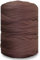 NOTIONSLAND 400 g T-Shirt-Garn, Strickgarn, Stoff, Häkelgarn für Taschen, Körbe, Decken, Heimdekoration – Schokolade einfarbige Garne
