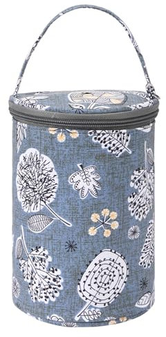 Coopay Wool Holder Small, Knitting Tote Bag, Small Knitting Bag for Kids, Knitting Yarn Storage Bag Storage Basket Little, Knitting Travel Bag, Dandelion