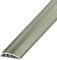 Raouoae 120cm*2 Übergangsprofil Für Parkett- Und Laminatböden Abdeckleiste Breite: 4.5cm/5.5cm Übergangsschiene Abschlussprofil Bodenleiste Höhenausgleich: 0.8-1.8cm/1-2.5cm(Champagnerfarbe,Breite: 5.