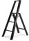 LLNIANZHI Leichte Leiter, 4-Stufen-Leiter, klappbare Aluminium-Klappleiter, A-Rahmen-Heimleitern mit Handl￤ufen, 150 kg/330 lbs Tragf￤higkeit