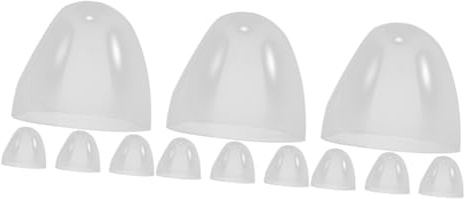 Garneck 12pcs Reusable Bottle Caps Replacement Caps for Feeding Bottles Leak Milk for Travel and Daily Use