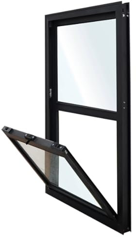 Capanno scorrevole in alluminio, finestre di ricambio 60 x 90 cm, finestre di ricambio per case, camion, stand concessionari, cabine, piccole case e garage
