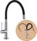 Baollansa Grifo de cocina, Kitchen Faucet flexible, grifos cocina fregadero de acero inoxidable, giratorio 360°, griferia cocina de alta presión (cepillado)