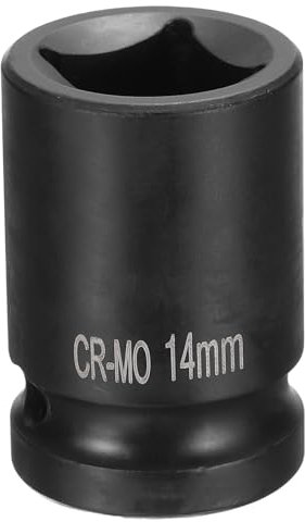 QUARKZMAN Douille carrée à 4 points 1/2 entraînement 14 mm métrique CR-MO Jack carré occultant, bague de roue pneumatique standard outil