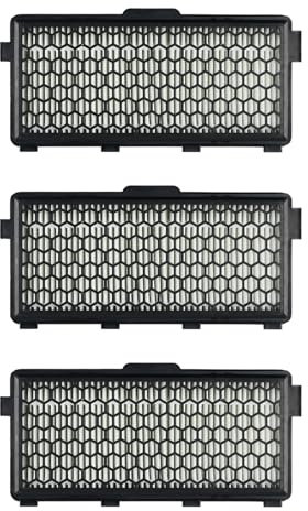 Rilcn 3 PCS Active AirClean Filter, Compatible with Miele Vacuum Cleaners, Complete C2 C3, Compact C1 C2, Active AirClean for Cat Dog Home