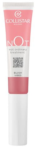 Collistar NOT Blush Vibes, Flüssiges Rouge mit Schwammapplikator, Strahlender Teint & Bonne Mine Effekt, Feuchtigkeitsspendend, Glättend, Strahlendes Finish, n.02 Frozen Raspberry, 15 ml