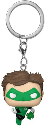 Funko POP! Keychain: DC New Classics - Green Lantern | Offizielles Superheroes Merch - Schlüsselanhänger mit Mini Figur für Tasche und Rucksack - Wichtelgeschenk und Mitgebsel