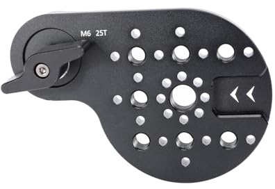 NICEYRIG Cheese Plate Kit, ARRI Mount, Cold Shoe and Holes with M6 Thread | cheese plate kit, arri rosette mount, cold shoe mount, 1/4 3/8 hole, m6 thread, camera side plate, tripod mount