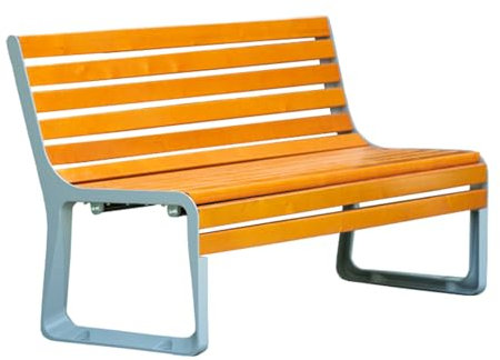 HZEPDVT Korrosionsbeständige Holzstuhloberfläche Parkstuhl Aluminiumguss Parkstuhl Outdoor Aluminiumguss Ruhesitz Open Air Rückenlehne Lange Leiste(150 * 57cm)
