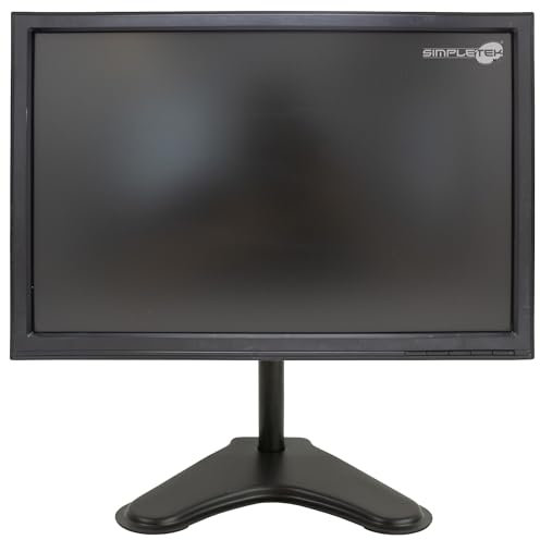 SIMPLETEK Monitor 19 LCD VW196TL 16:9 16:10 VGA PC Ordenador Altavoces Incorporados | Base, Cable VGA y Alimentación Incluidos (Reacondicionado)