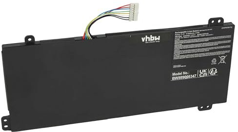 vhbw batteria compatibile con Medion Akoya MD61425, E6246, E6245, E6248, E6247, E17201, E61262, E17201G notebook (3650mAh, 11,4V, Li-Ion)