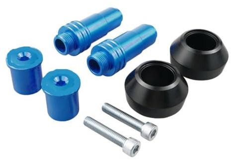 Frame Sliders Schütze Kompatibel mit 690 SMCR SMC 701 Supermoto 700 SM ES Motorrad(Blue)