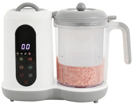 Küchenmaschine Multifunktions-Küchenmaschine Elektrisch Küche Food Processor Multizerkleinerer, Dampfgar-, Mix- und Heizfunktionen